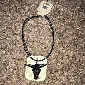 Bull head necklace